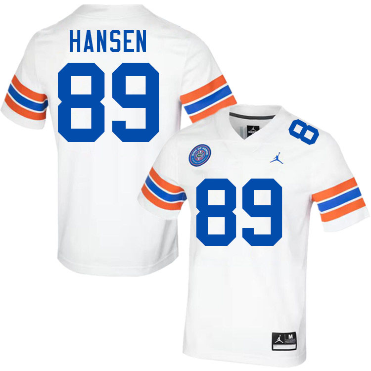 Hayden Hansen Florida Jersey,Florida Gators #89 Hayden Hansen Jersey Youth Uniforms-Throwback White Hayden Hansen Florida Jersey,Florida Gators #89 Hayden Hansen Jersey Youth Uniforms-Throwback White